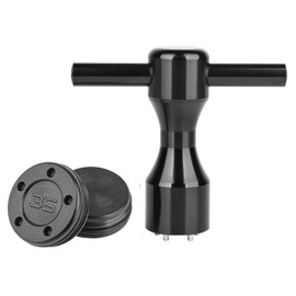 FoFoFo Golf Putter Weights Compatible with Scotty Cameron 2pcs 5g/10g/15g/20g/25g/30g/35g/40g/45g with Wrench Kit Set Compatible with Titleist Scotty Cameron Putter Newport (35g)