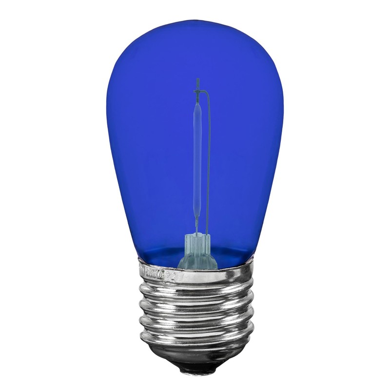 Novelty Lights Outdoor String Light Replacement Bulbs, 5 Pack S14