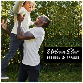 Urban Star Mens Jeans Relaxed Fit – Straight Leg Stretch Jeans for Men – Ultimate Comfort Superflex Pants Dark Blue 34W x 32L