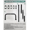 Valve Spring Compressor 10pcs Valve Spring Removal Tool for Motorcycle,