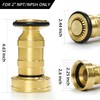 Fire Hose Nozzle 2" NPSH/NPT Fire Fighter Hose Nozzle 100