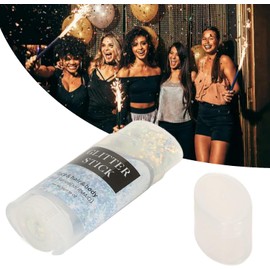 Gel Corporal Multifuncional con Purpurina para Cara, Cuerpo y Cabello, Fácil Aplicación y Limpieza, para Fiestas y Celebraciones