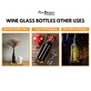 FastRack - 750 ml Clear Wine Bottles (Pack of 12)