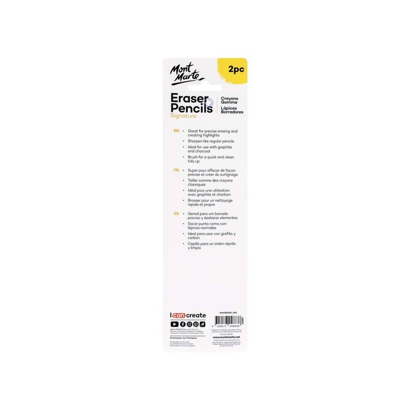 Mont Marte Eraser Pen Set – 2 pieces – Pens