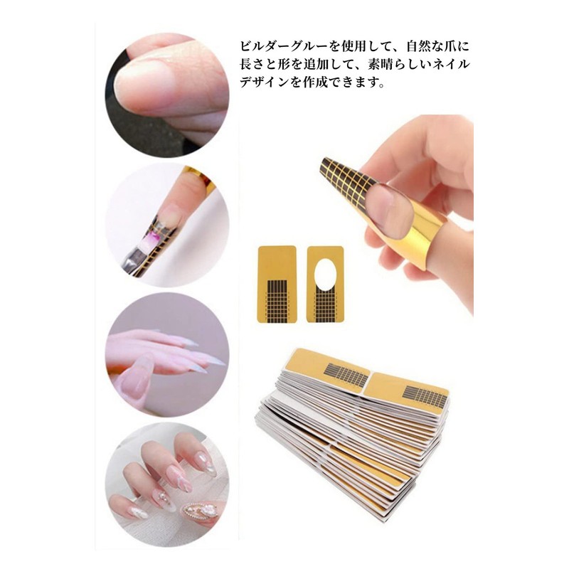 Nail Foam Paper Tray Accessories Lengthening Professional Nail Decor Crystal