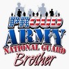 HOF Trading Proud Army National Guard Brother Vinyl Sticker Waterproof