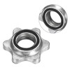 sourcing map Dumbbell Hex Nut, 2Pcs M28 Anti-Slip Lock Collar