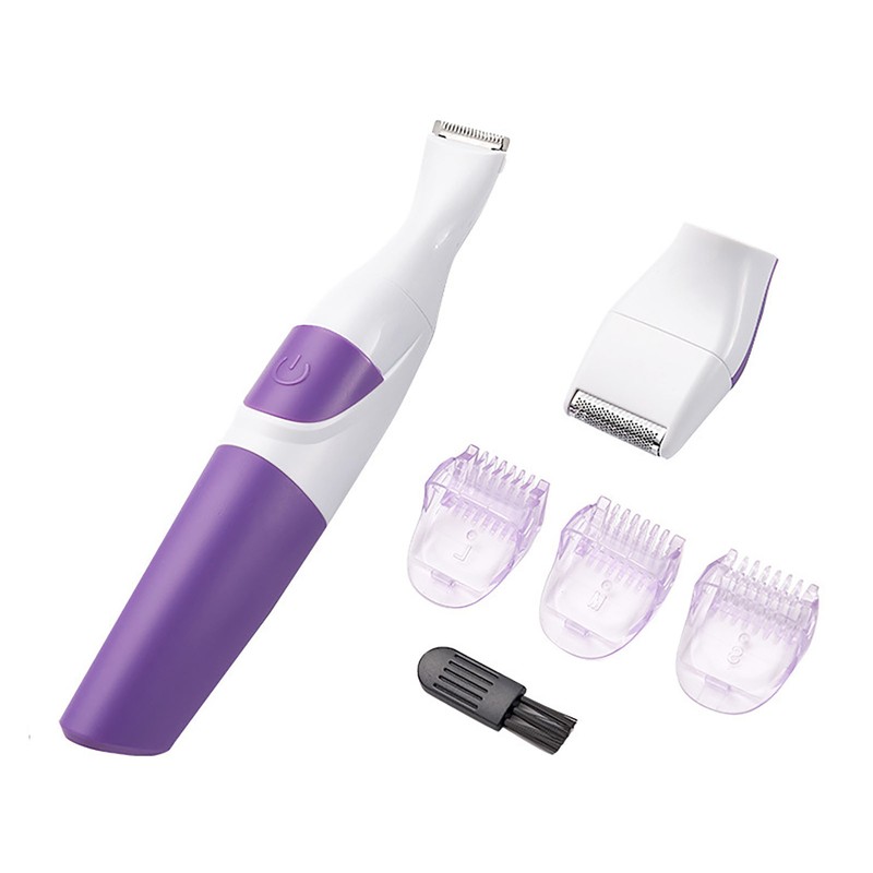 Women Bikini Cordless Trimmer 2 in 1 Waterproof Portable Safe