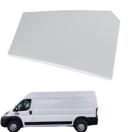 WFLNHB Fuel Fill Door Cover White Replacement for 2014-2021 Ram ProMaster 1500 2500 3500 5XP08GW7AC 5RJ06GW7AA