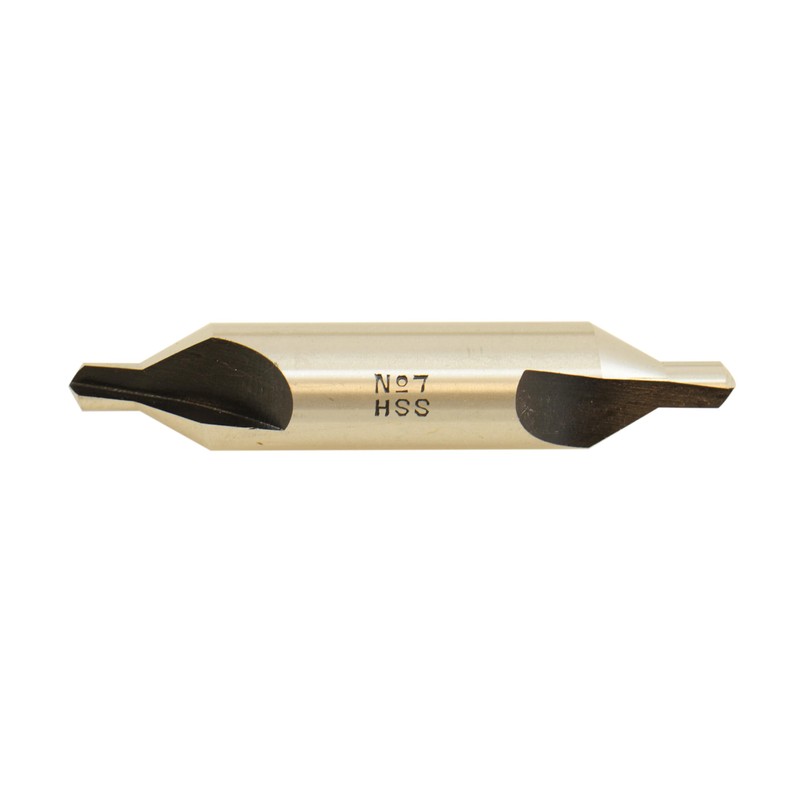 SHARS #8 HSS Center Drill Combined Drill & Countersink New