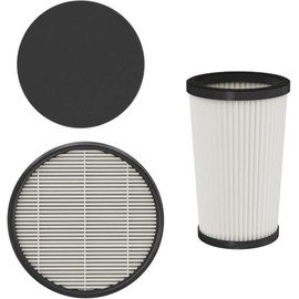 BUTY BULU HEPA Filters Set For W15 Cordless Vacuum Clenaer, Comprising A Sponge, A Front HEPA Filter and A Rear HEPA Filter