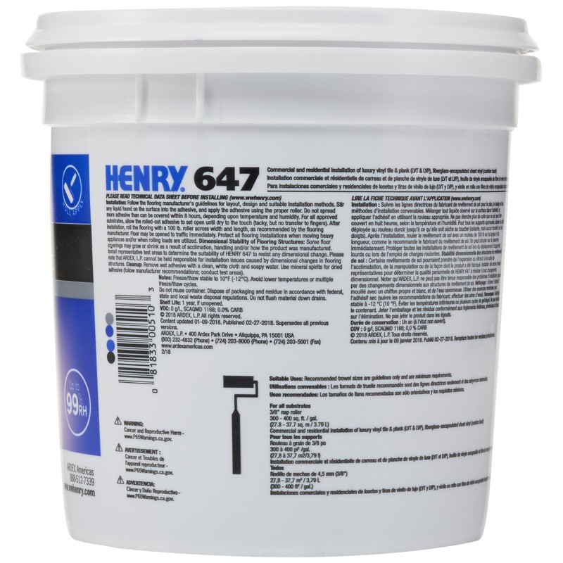 Henry Adhesive Floor Vinyl 1GA 32080