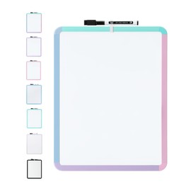 Mr. Pen- Dry Erase Board, 14" x 11" With Black Marker, Colorful Frame, Small White Board for Kids and Students, Mini