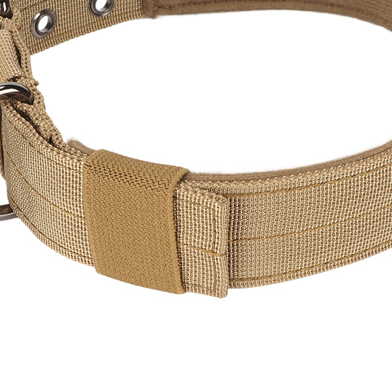 Military Dog Collar Adjustable Nylon Training Dog Collar with Heavy