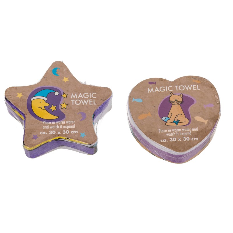 MIK funshopping Set of Magic Washcloths, Magic Cloth, Magic Towel,