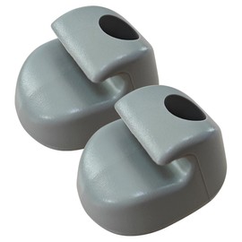 FV 2pcs Sun Visor Clip Gray Interior-Bone for Kenworth Peterbilt Interior S16-1023-661 (F01377-2)