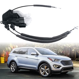 TCFWED Door Lock Latch Actuator Compatible with Hyundai Santa Fe/Santa Fe Sport 2013-2018,Santa Fe XL 2013-2019, Front Passenger Side,Replace # 81320-2W010,813202W010