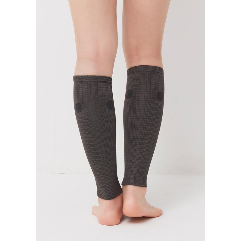 Magne Relax Blood Circulation Support for Calves, 2 Pieces, Charcoal