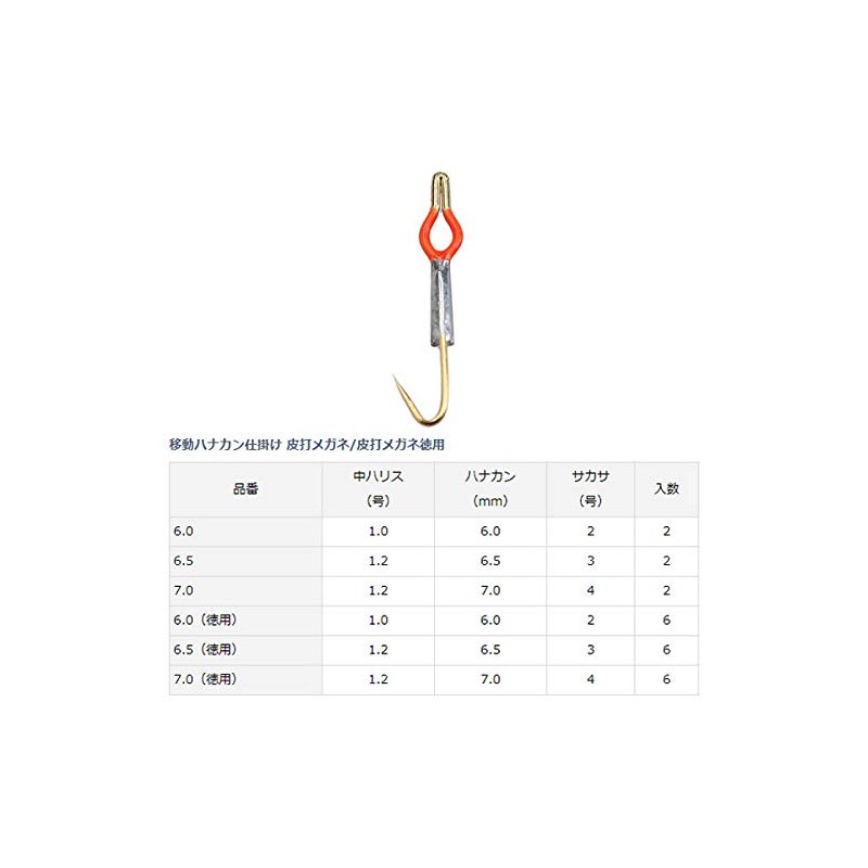 Daiwa Moving Hanakan Mechanism, Leather Glasses, 0.24 inches (6.0 mm),