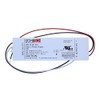 Lightech LED-25-DC-24V Non-Dimmable LED Driver, 24-VDC, 25-Watt, 277VAC Input