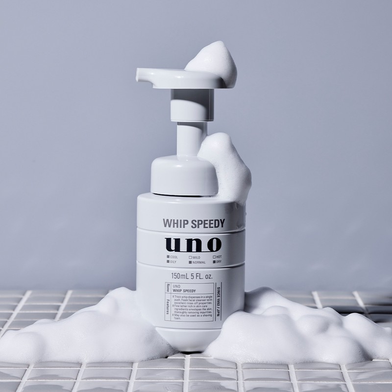 A Uno Whip Speedy Foam Cleansing 150ml, 2 units /