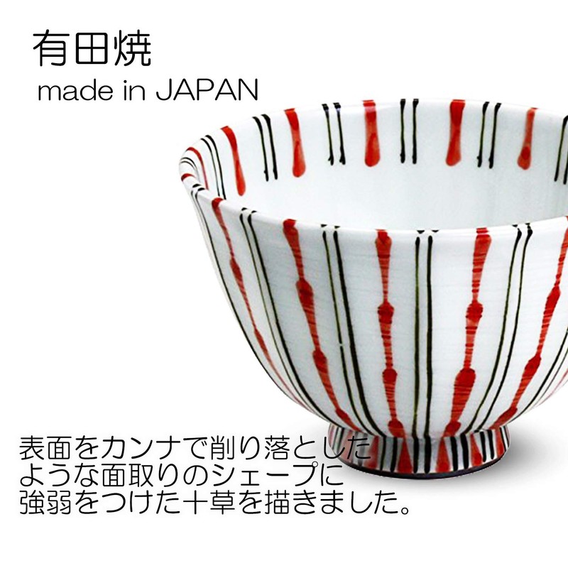 Ranchant Deep Rice Bowl, Multi Diameter 4.2 x 2.8 inches