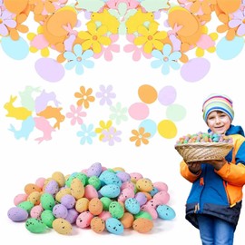 Spring Ball Offers - Unparalleled Bird Egg Decor with Styrofoam Hearts & Styrofoam Eggs