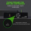 MICNAUX Phono Preamp for Turntable, Mini Hi-Fi Preamplifier with 3