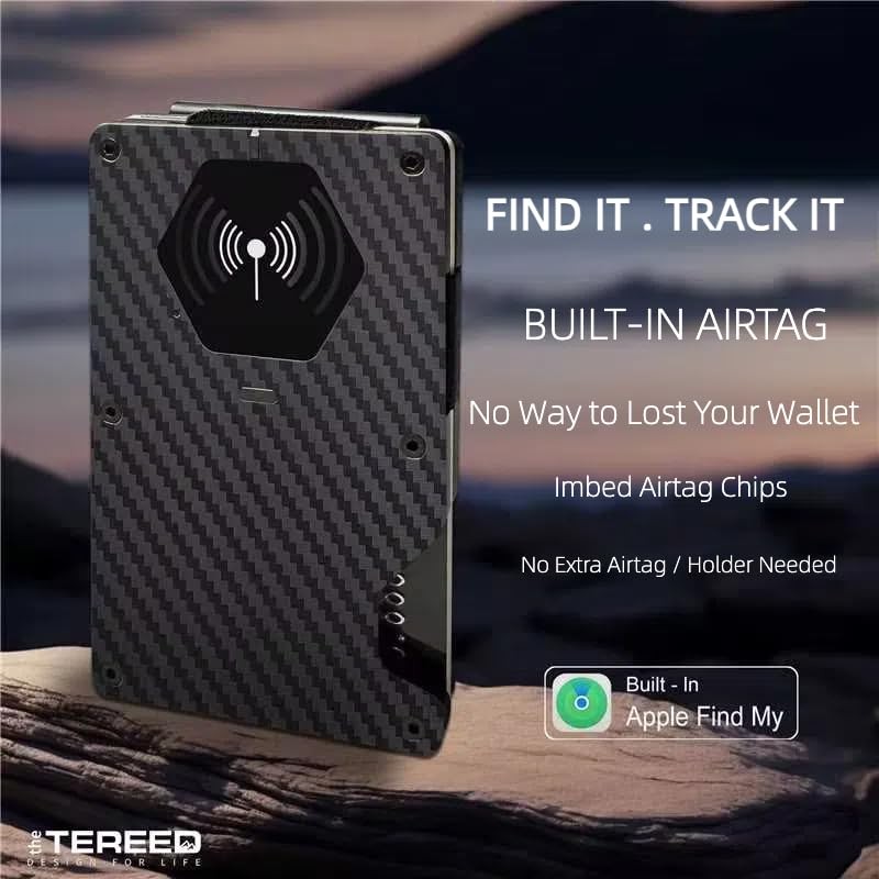 TEREED Minimalist RFID Blocking Card Holder Wallet (Q)