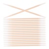Ciieeo 2Pcs Double Pointed Cotton Swabs Precision Makeup Applicators for
