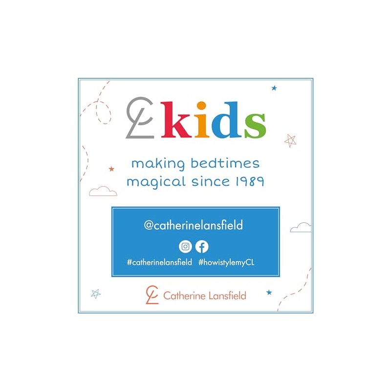 Catherine Lansfield Kids Tie Dye Football Single Fitted Sheet Blue