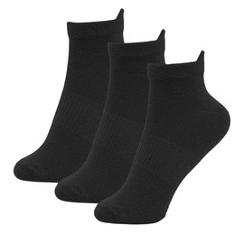 Bonjour SPORTSWEAR - 3 Pairs Mens Non-Slip Yoga Pilates Socks - Trainer Non Slip socks for Gym, Martial Arts, Fitness, Dance Anti-Slip/Non-Slip, Full Toe Ankle Fall Prevention Grip Socks