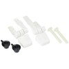 Jabsco 29098-1000, Hinge Set for Wood Assembly Head Seat, Compact