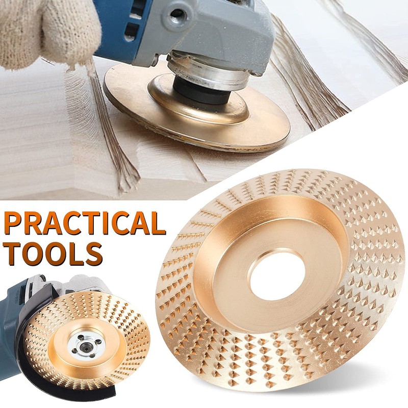 Pomsare Upgraded 3PCS Wood Carving Disc Set for 4" or