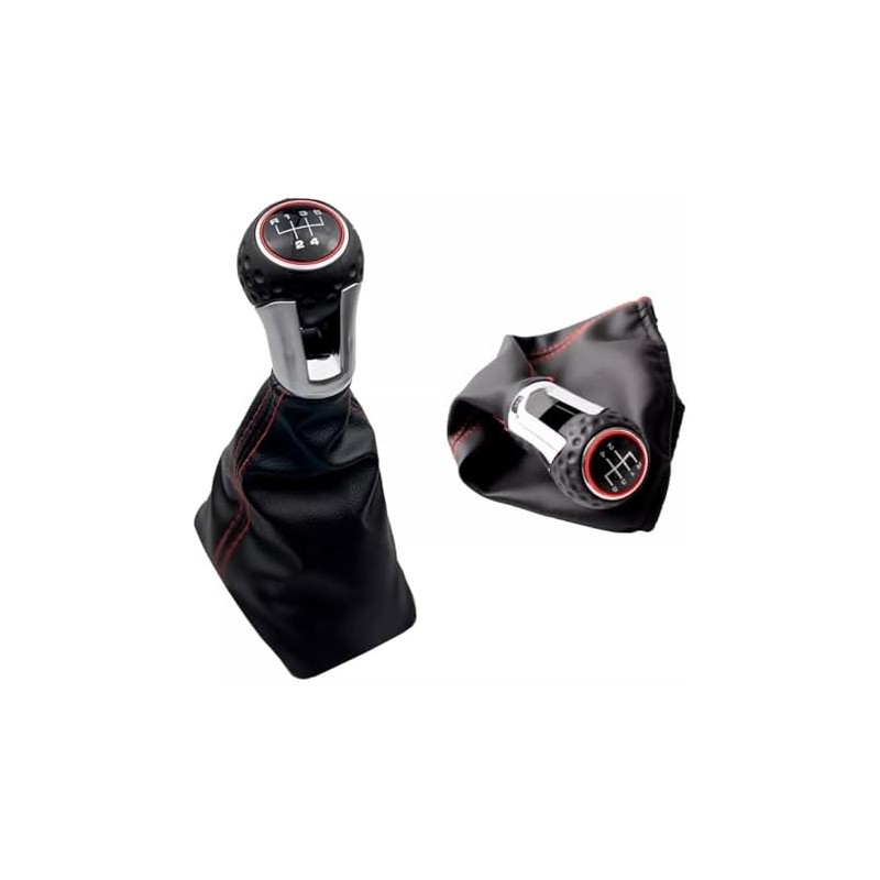 Funda Pomo Palanca Cambio Velocidades Compatible Con Vw Golf Jetta