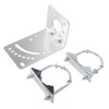 Antenna Mast Pipe Bracket for Starlink Bowl, Rustproof Antenna Mast