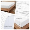 puredown Set of 2 Fitted Sheets 90 x 200 cm