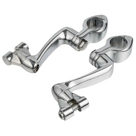TCMT 360 Adjustable Highway Foot Peg Mounting Kit Fit For Harley Touring Road Glide