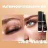 Metallic Black Eyeshadow Stick Cream Eye Shadow Stick, Shimmer Glitter