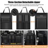 Trunk Organizer for SUV – Zippered 3-Section Design, Modular Storage