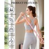 DAWZMR 2 PCS Figure 8 Resistance Bands for Women, 15