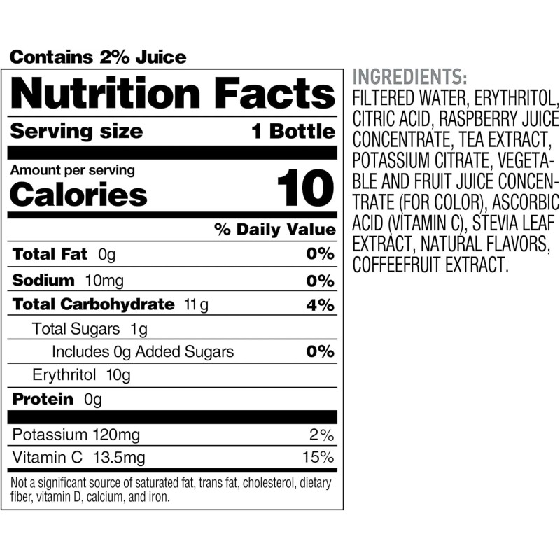 Bai Boost Buka Black Raspberry, Antioxidant Infused Beverage, 18 Fl