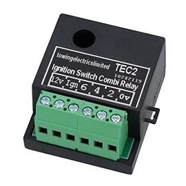 AB Tools 20A Split Charging Relay Module Tow Caravan Towing Electrics 7s or 13 pin Socket