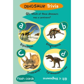 Children's Dinosaurs Trivia Flash Cards