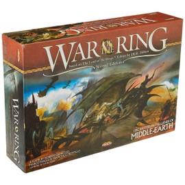 Fantasy Flight Games Ares Games War of The Ring 2nd Edition, Multi-Colored (AGS WOTR001), 2 to 4 Players