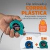 Pack x2 Cinta Metrica - Flexometro 3 metros Flexometro 5