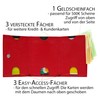 FreeHaveFun Women's Mini Purse, red, Modern