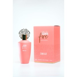 Ariaz FIRE Extrait de Parfum for Women – 3.4 Oz - Long-Lasting Sweet Floral Perfume with Almond, Coffee & Vanilla Notes - Luxury Arabic Bold Scent - Oil Based Perfume