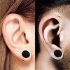 Ear Tunnel Set, 2 Pieces Double Flared Ear Expander Acrylic
