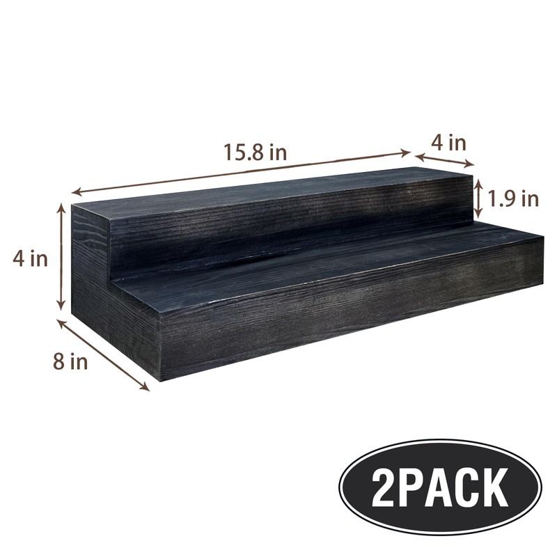 Tongmo 2 Pack Liquor Bottle Stand - 16 Inch 2